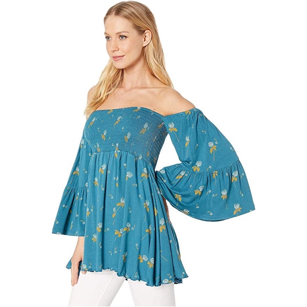 Free People Lana Tunic Off The Shoulder Top